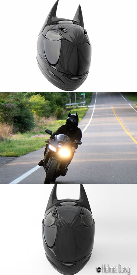 An application scenario or product detail of batman motorcycle helmet - Image 15
