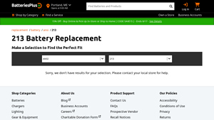 Batteries Plus - 213 Battery Replacement