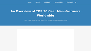 Gleason Corporation - Gear Finishing & Testing Services
