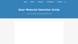 BD Gears - Gear Material Selection Guide
