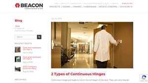 Beacon CDL - Continuous Hinges