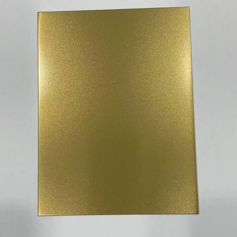 An application scenario or product detail of bead blasted gold - Image 5