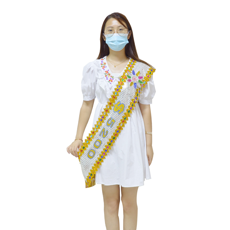 An application scenario or product detail of beauty pageant sash - Image 12