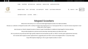 Belmonte Bikes - Moped Scooters
