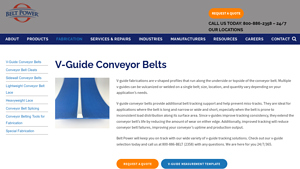 Belt Power - V-Guide Conveyor Belts