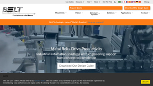 Belt Technologies - Endless Metal Belts