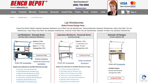 Bench Depot - Lab Workbenches