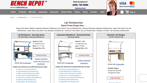 Bench Depot - Lab Workbenches