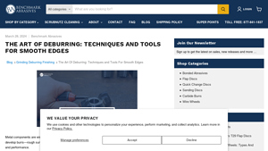 Benchmark Abrasives - Quality Abrasive Tools