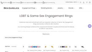 Bengarelick - Custom LGBT Engagement Rings