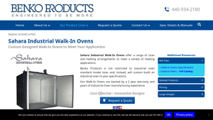 Sahara - Industrial Walk-In Ovens