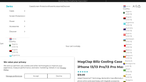 Benks - MagSafe Cooling iPhone Case