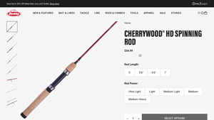 Berkley - Cherrywood HD Spinning Rod