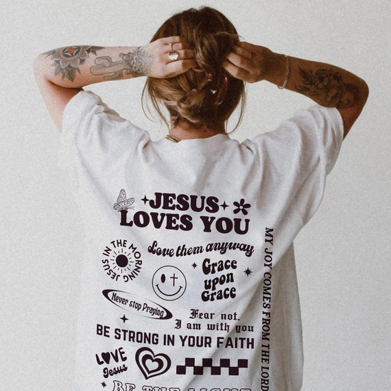 An application scenario or product detail of best selling christian t-shirts - Image 19