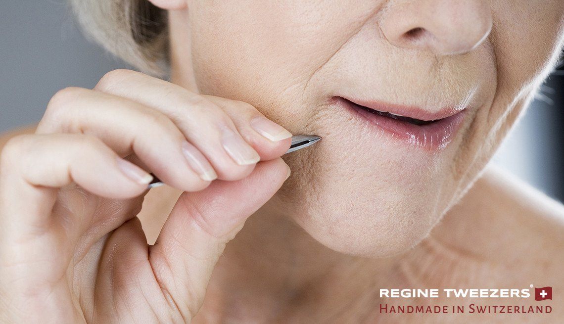 An application scenario or product detail of best tweezers for chin hair - Image 4