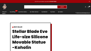 Best Anime Collector - Stellar Blade Eve Life-size Silicone Movable Statue