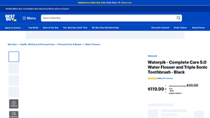 Waterpik - Complete Care 5.0 Water Flosser and Triple Sonic Toothbrush