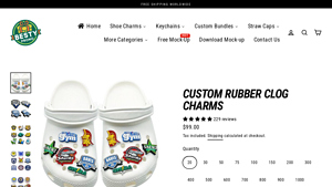 BestyPromo - Custom Croc Charms