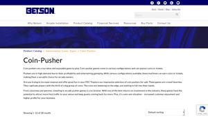 Betson - Coin Pushers