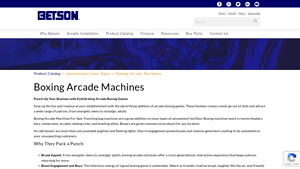 Betson - Boxing Arcade Machines