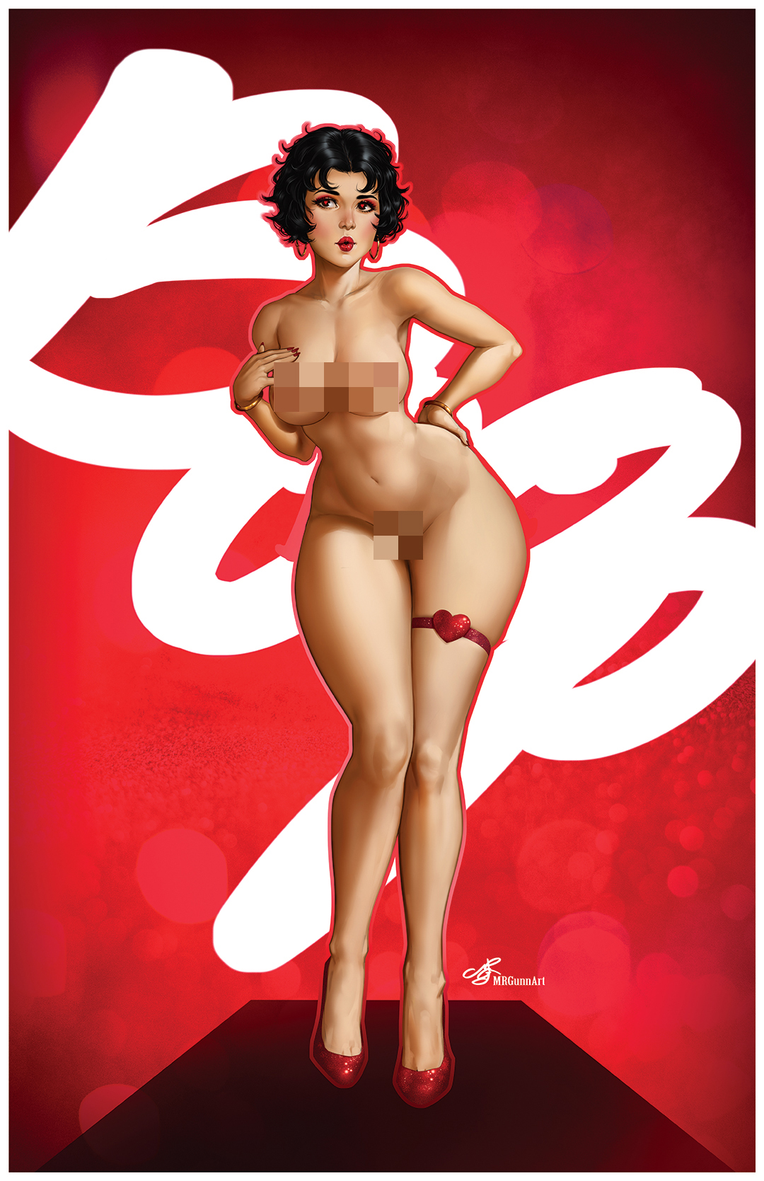 An application scenario or product detail of betty boop nude - Image 1