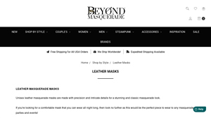 Beyond Masquerade - Premium Leather Masks