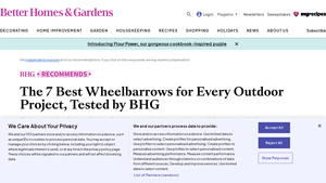 BHG - Garden Star Yard Rover Wheelbarrow