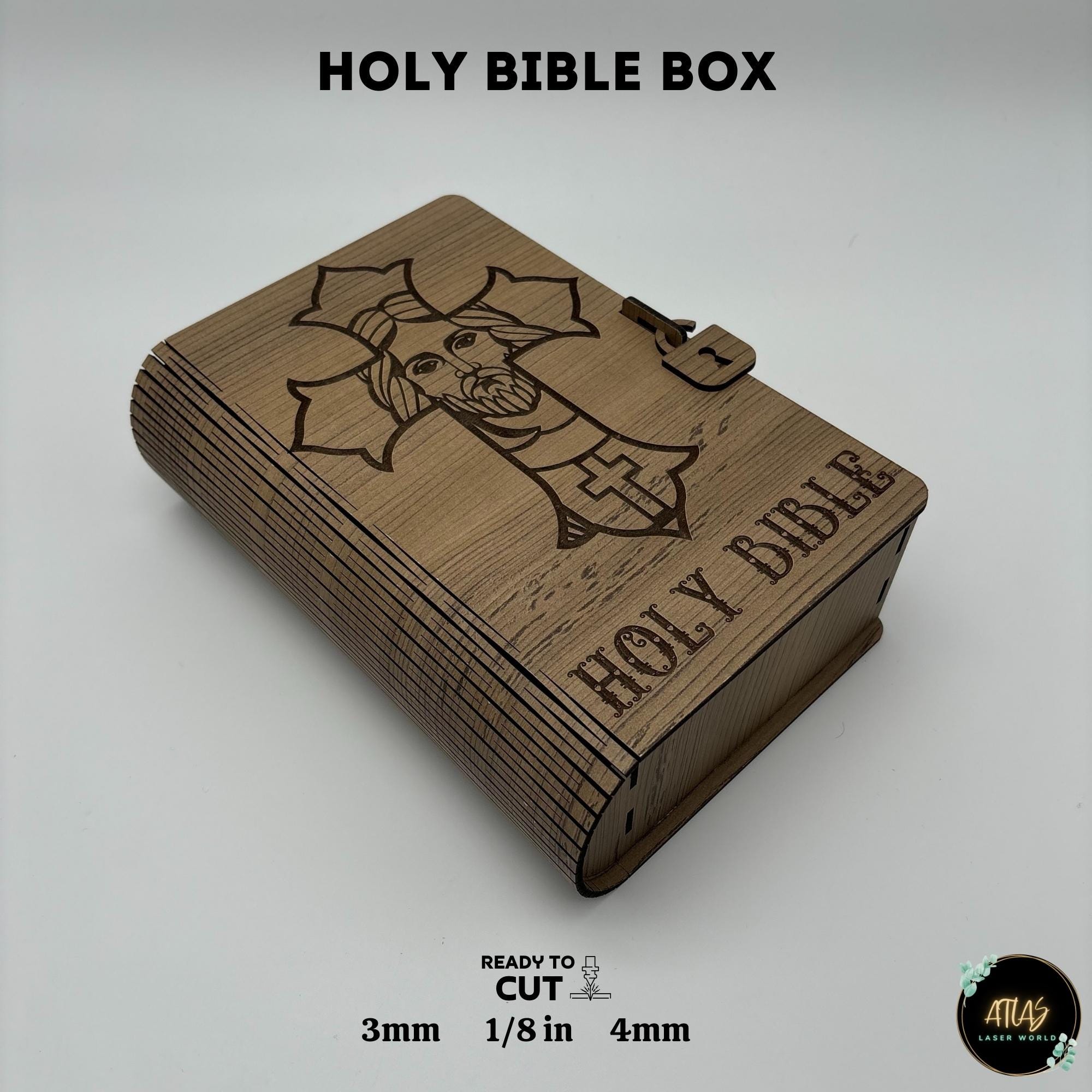 An application scenario or product detail of bible storage box glass top - Image 9