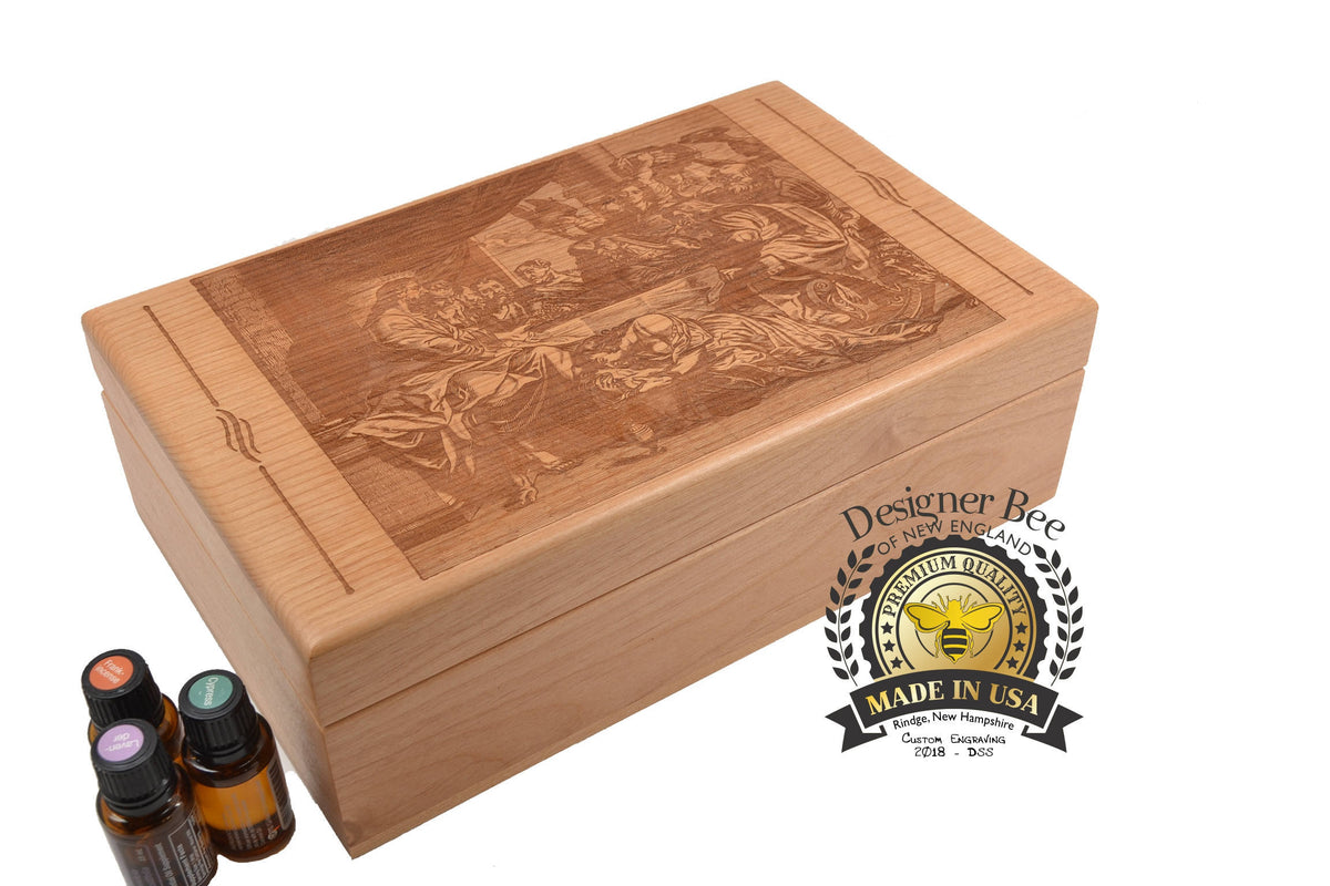 An application scenario or product detail of bible storage box glass top - Image 13