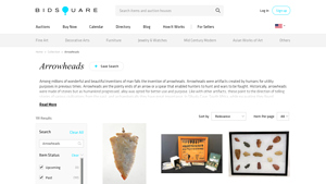 Bidsquare - Arrowheads for Collectors