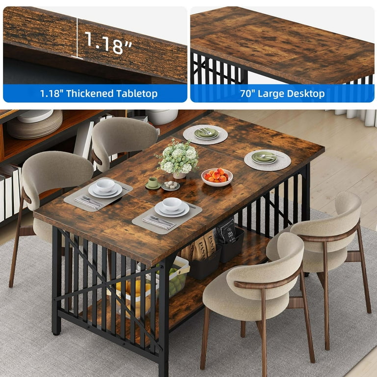 An application scenario or product detail of big lots dining table - Image 22