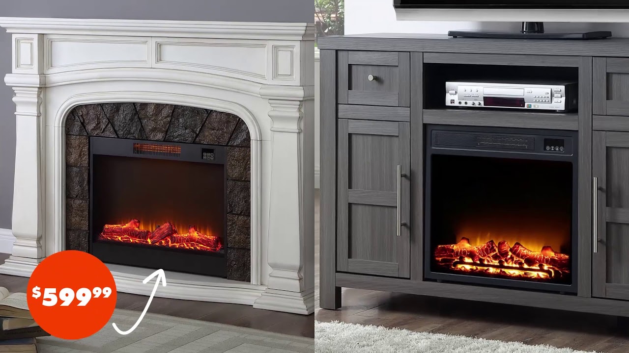 An application scenario or product detail of big lots electric fireplace - Image 2