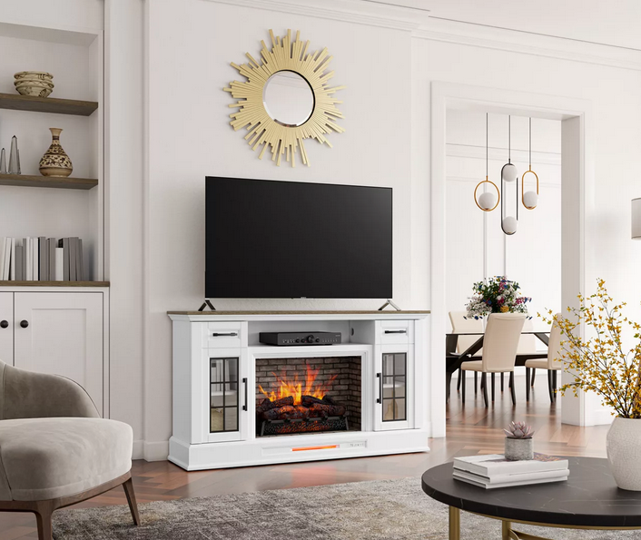 An application scenario or product detail of big lots electric fireplace - Image 11