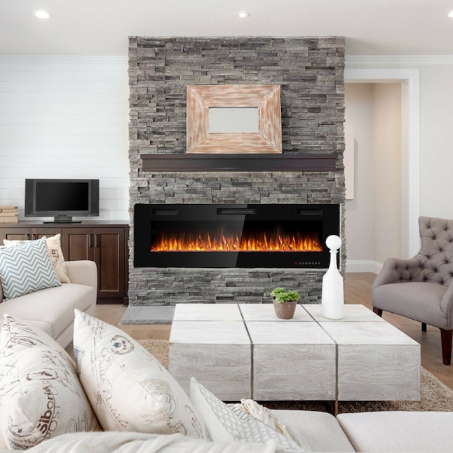 An application scenario or product detail of big lots electric fireplace - Image 17