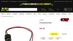 Grand General - 3 Prong Round Plug