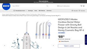 H2OFLOSS - 5 Modes Cordless Dental Water Flosser