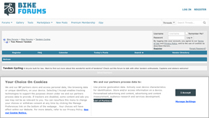 BikeForums - Tandem Trikes Guide