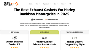 James - Exhaust Gasket Kit
