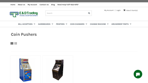 Bill Acceptors - Coin Pushers