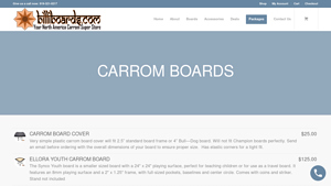 Billiboards - Tournament Carrom Boards
