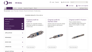Bimba - Double Acting Cylinders