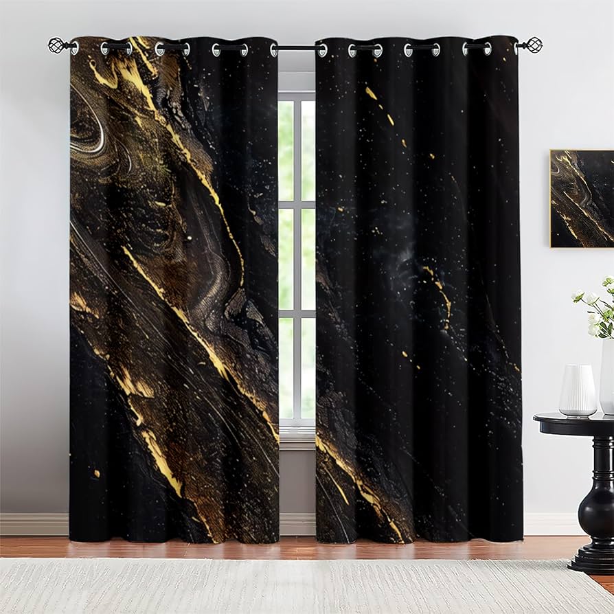 Featured image for the black and gold curtains guide
