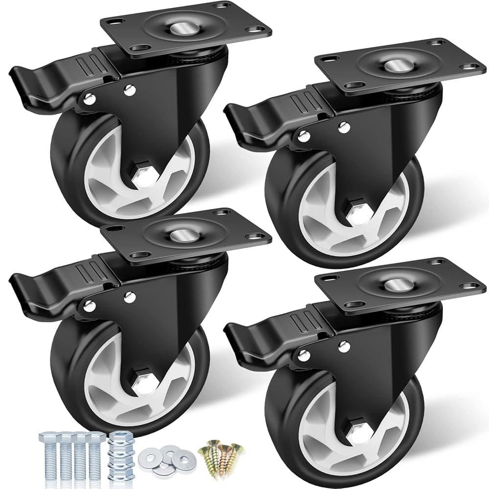 An application scenario or product detail of black caster wheels - Image 6