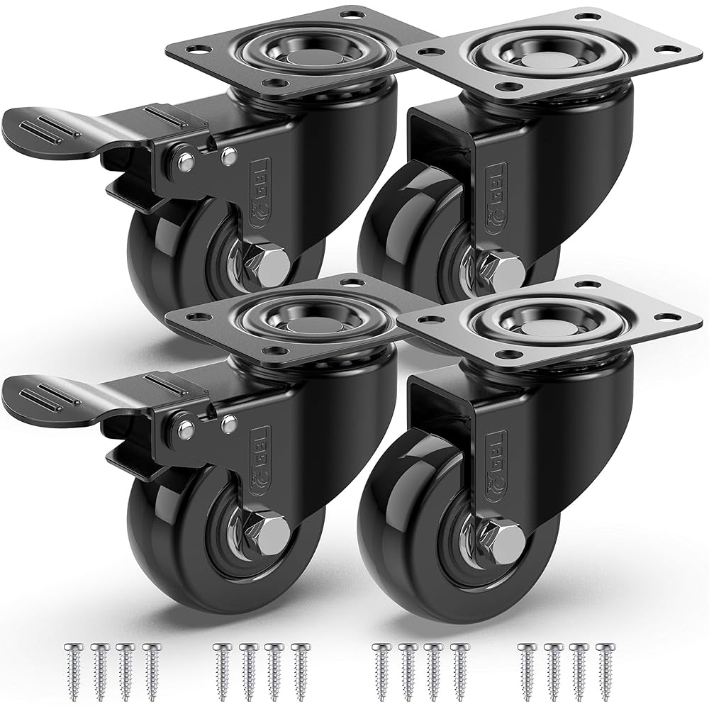 An application scenario or product detail of black caster wheels - Image 10
