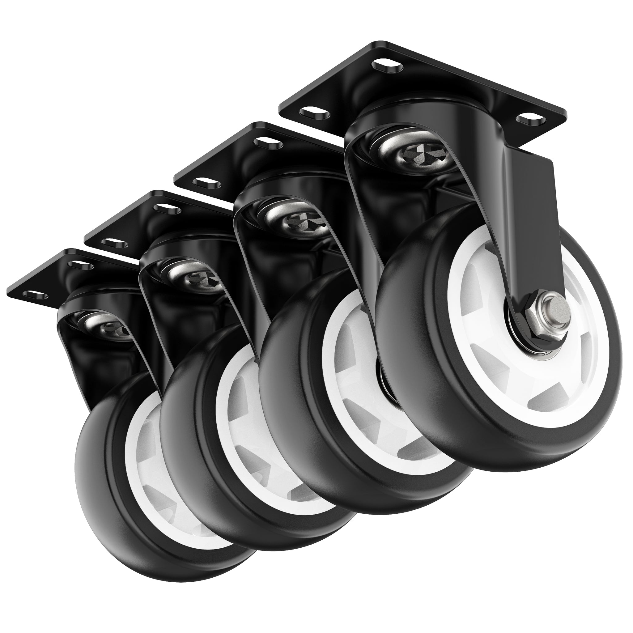 An application scenario or product detail of black caster wheels - Image 11