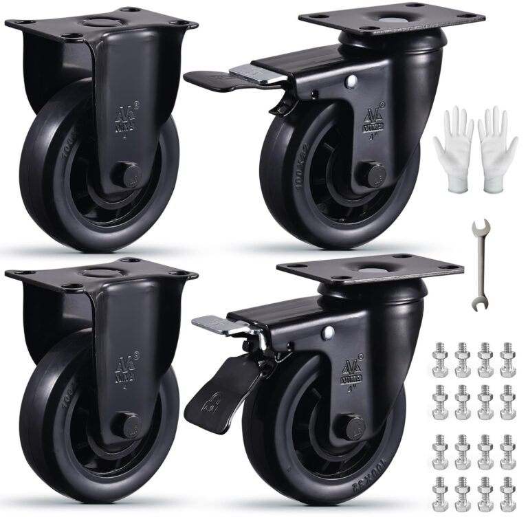 Featured image for the black caster wheels guide