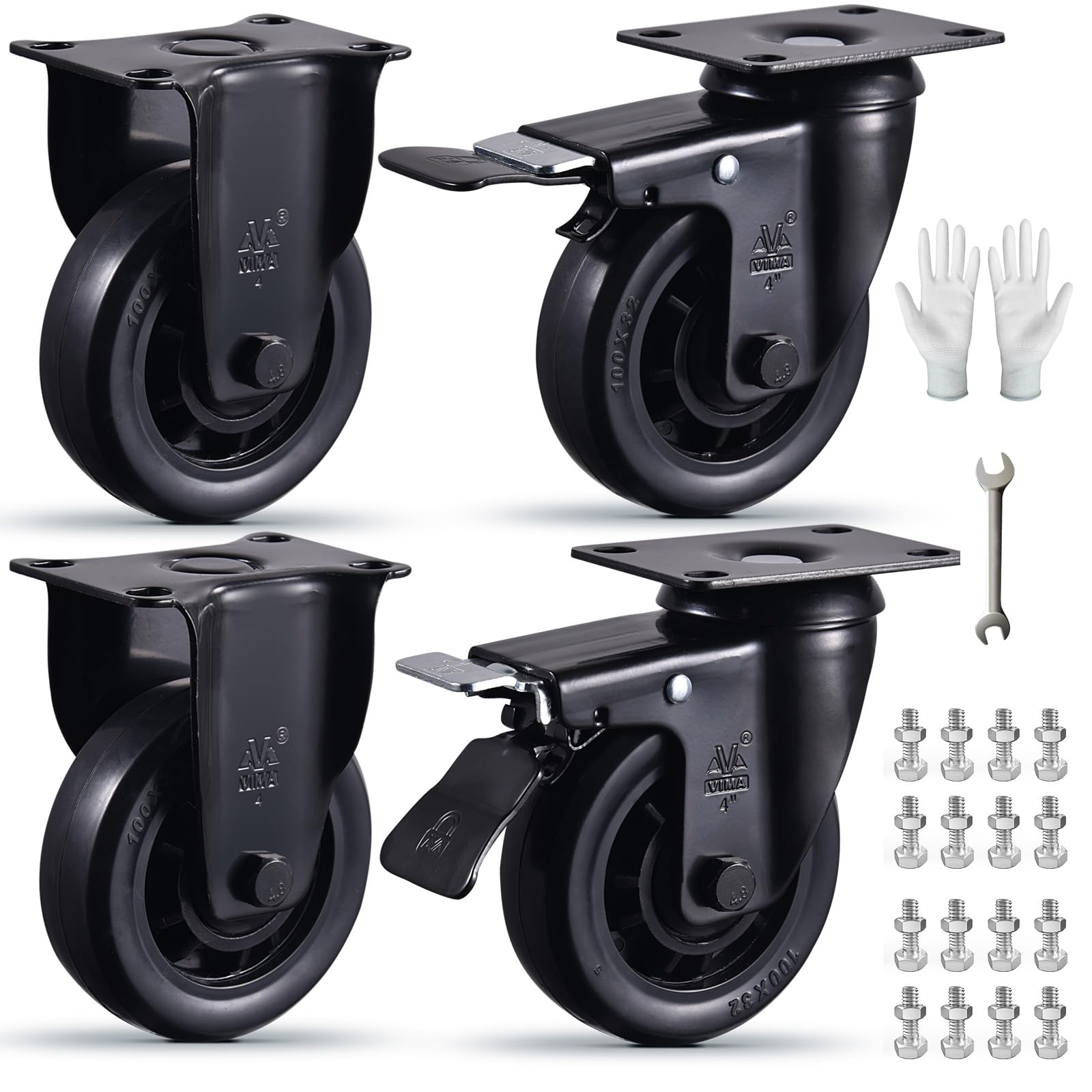Featured image for the black caster wheels guide
