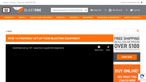 BlastOne - Blasting Equipment Solutions