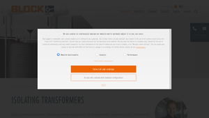 Block - Isolating Transformers