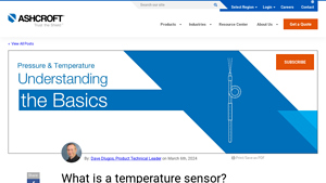 Ashcroft - Temperature Sensors